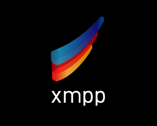 XMPP科技网站标志设计