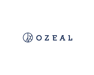 OZEAL眼镜公司标志