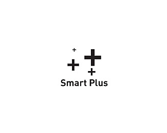 SMART PLUS抽象标志设计欣赏