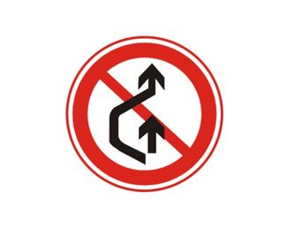 禁止超车标志