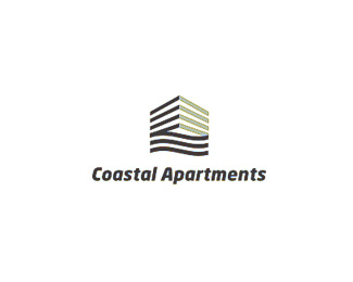 COASTAL APARTMENTS公寓楼标志