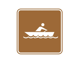 划船标志