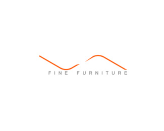 FINE FURNITURE现代家居定制公司标志