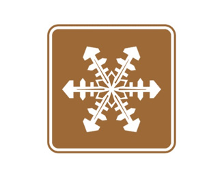 冬季浏览区标志