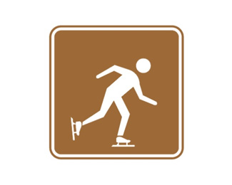 滑冰标志
