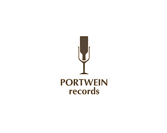 Portwein点酒录音工作室标志