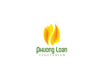 PHUONG LOAN食品公司标志设计