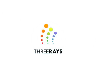 THREERAYS抽象创意标志