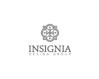 INSIGNIA室内设计公司标志