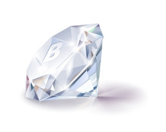 水晶钻石写实图标设计欣赏
