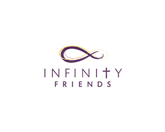 INFINITY FRIENDS健康培训机构标志