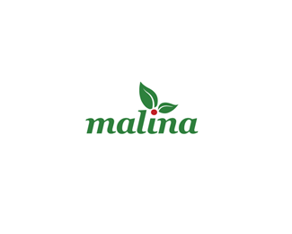 Malina马利纳浆果供应商标志