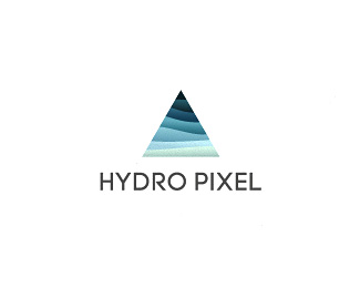 HYDROPIXEL绘图公司标志设计