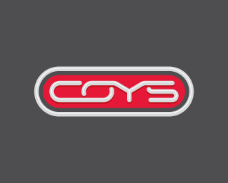 Coys Wheels汽车轮胎品牌标志设计