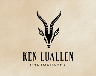 Ken L gazelle羚羊动物标志欣赏