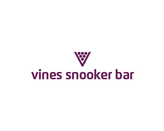 VINES斯诺克酒吧标志