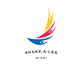 Shake-A-Leg迈阿密残疾人青年帆船标志
