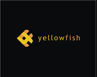 yellowfish黄鱼设计公司标志