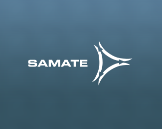 SAMATE.科技品牌标志创意设计