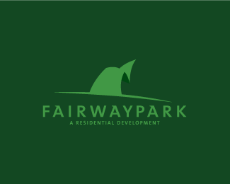 Fairway Park阿马里洛的航道公园标志
