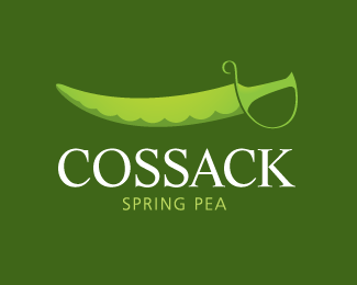 Cossack哥萨克农业种子品种标志设计