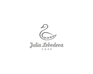 JULIA LEBEDEVA手工皂品牌标志设计