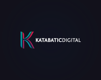 KATABATIC DIGITAL影视后期公司标志设计