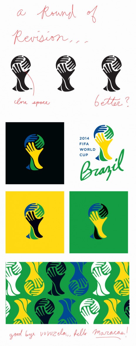 2014年巴西世界杯标志设计细节