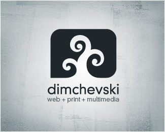 Dimchevski设计工作室标志设计