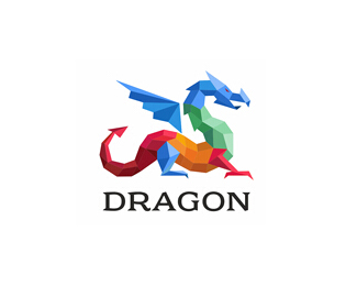 龙素材logo