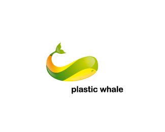 Plastic Whale塑料鲸媒体公司标志