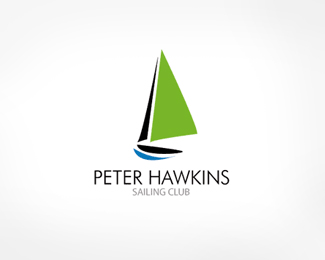 彼得·霍金斯帆船标志设计