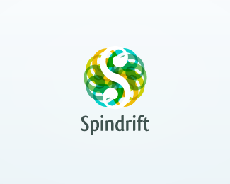 Spindrift抽象浪花logo设计欣赏