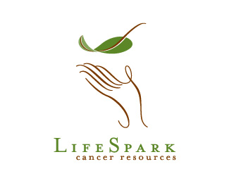 LifeSpark癌症资源机构LOGO设计欣赏