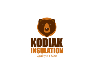 Kodiak礼品熊标志创意设计