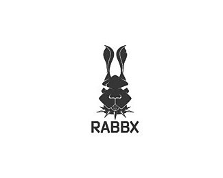 RABBX视频游戏公司标志设计