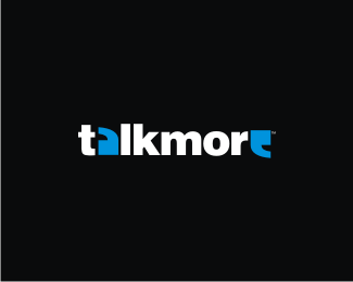 talkmore手机配件标志设计