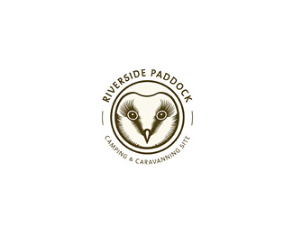 RIVERSIDE PADDOCK生态露营网站标志