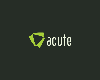 Acute广告公司标志概念设计