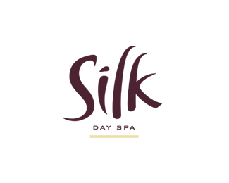 Silk day spa养生水疗中心标志设计