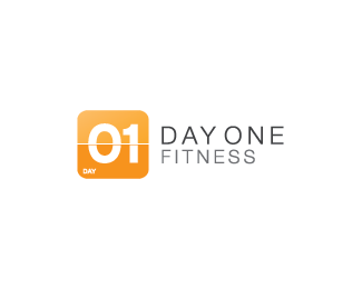 Day One Fitness健身辅助程序标志
