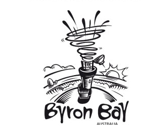 Byron Bay澳洲拜伦湾促销标志