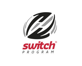 Switch Program拉泽头盔开关程序标志设计