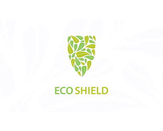 ECO SHIELD生态保护机构标志