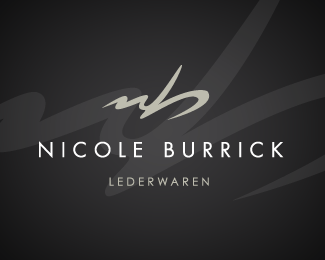 妮可Burrick手写Logo设计欣赏