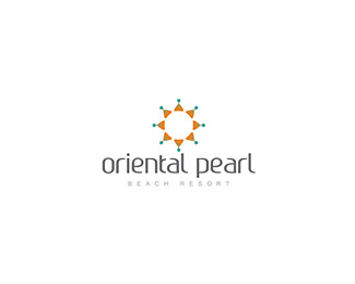 ORIENTAL PEARL度假村标志设计