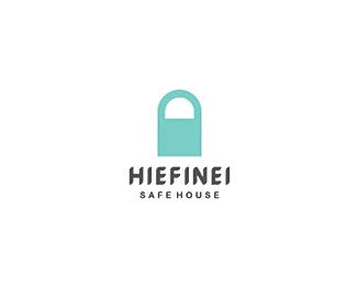 HIEFINEI防盗系统公司标志设计