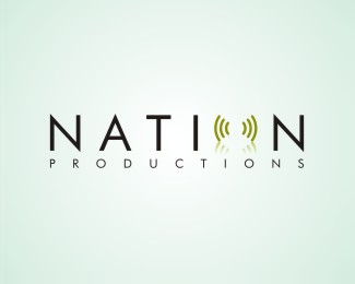 Nation Productions国际通信标志设计