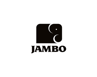 JAMBO鞋店logo设计