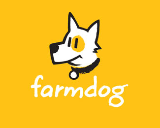 Farmdog农场狗动物（宠物）标志设计